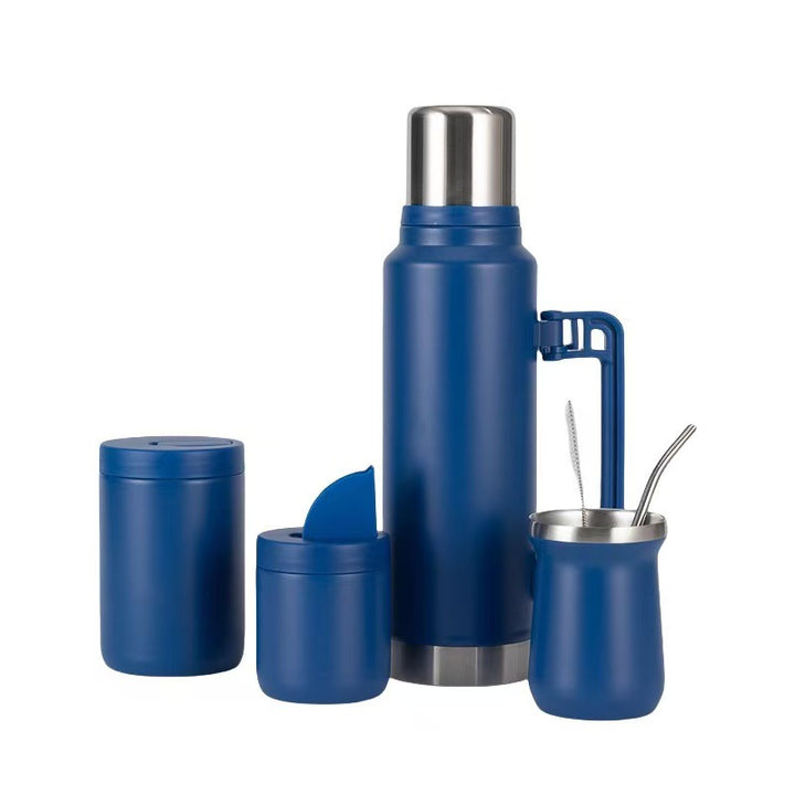 Women Stylish Thermos with Practical Drinking Cup Set Bowlift