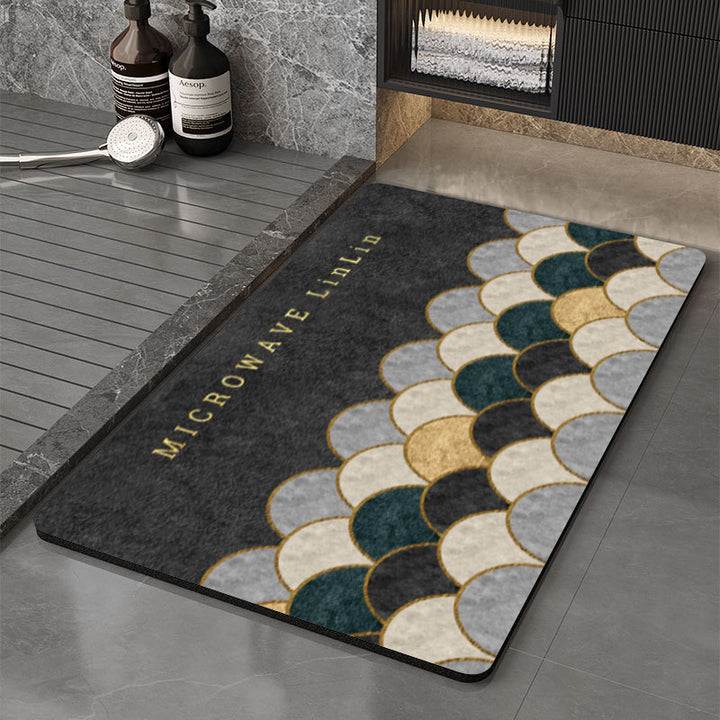 Decorative Bath Mat Bowlift