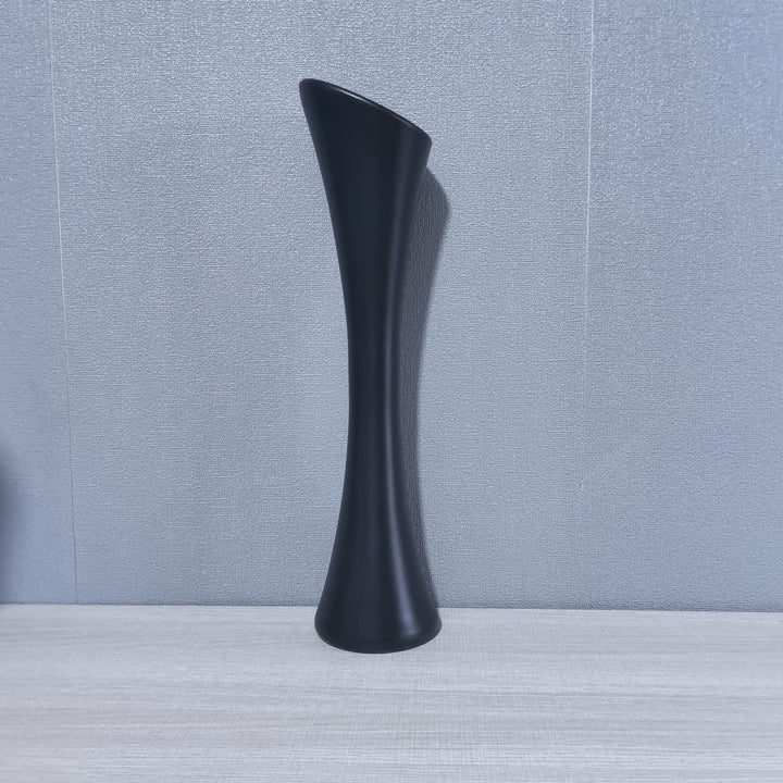 Elegant Sculptural Floor Vase Bowlift