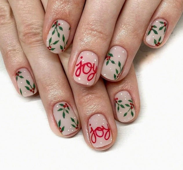 Holiday-Themed Nail Art Set Bowlift
