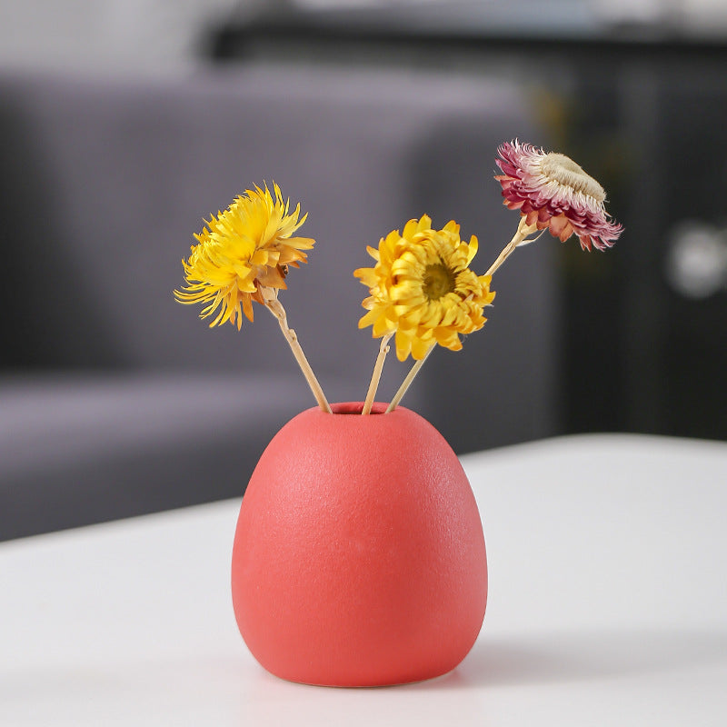 Modern Sculptural Ceramic Vase Bowlift