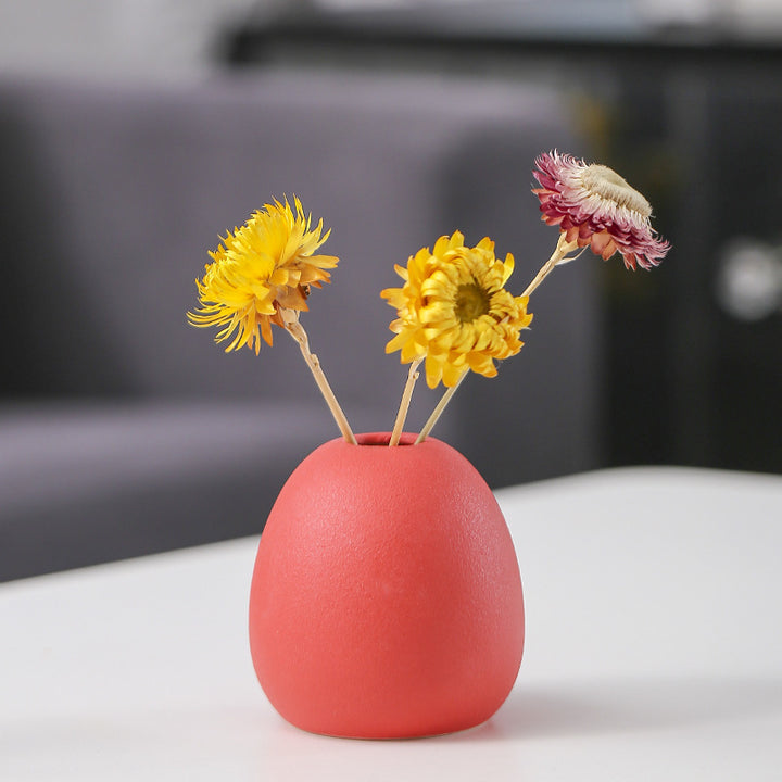 Modern Sculptural Ceramic Vase Bowlift