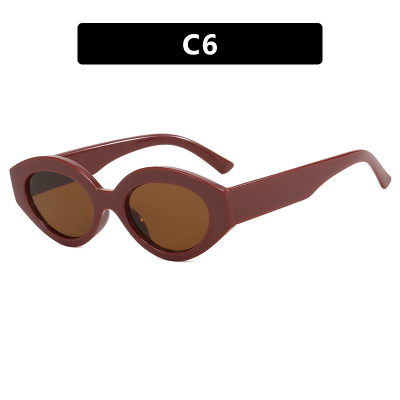 Women's creative sunglasses in elegant retro style Bowlift