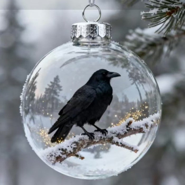 Decorative Glass Bird Ornament Bowlift