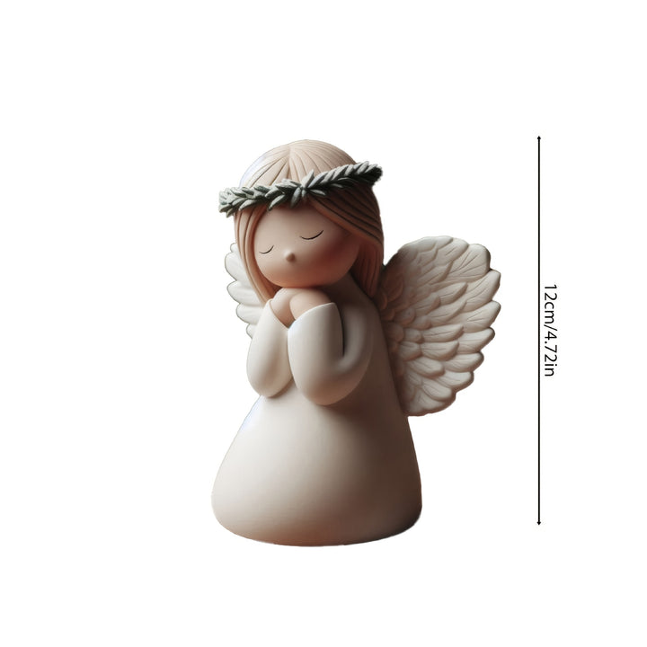 Angel-Themed Decorative Figurine