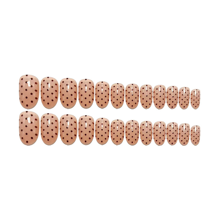 Nail Art Set with Stylish Polka Dot Design Bowlift