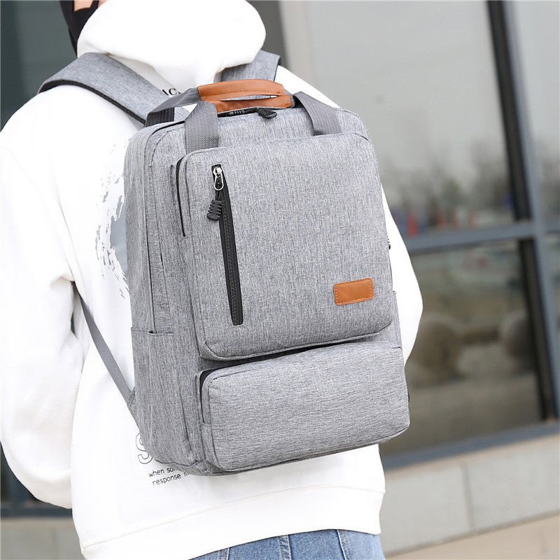 Multi-Compartment Travel Backpack with Detachable Sling Bag Bowlift