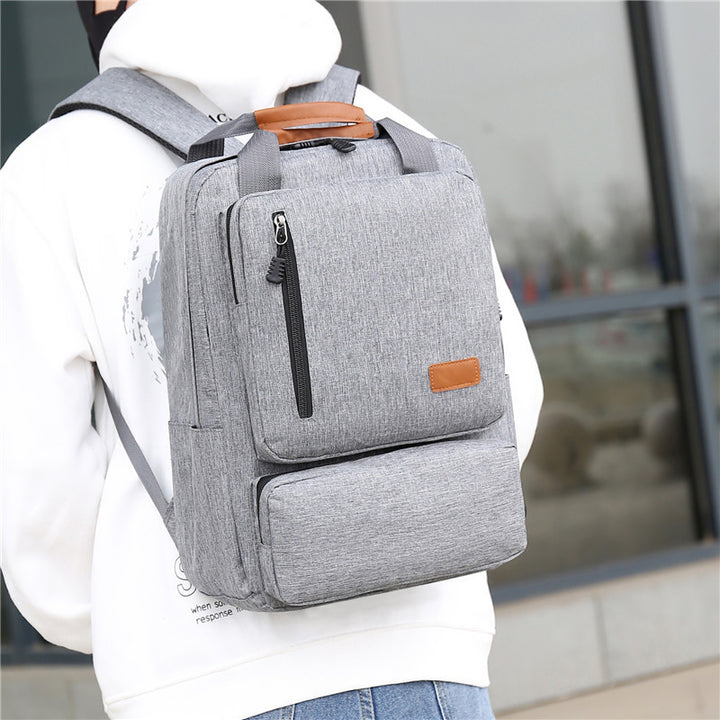 Multi-Compartment Travel Backpack with Detachable Sling Bag Bowlift
