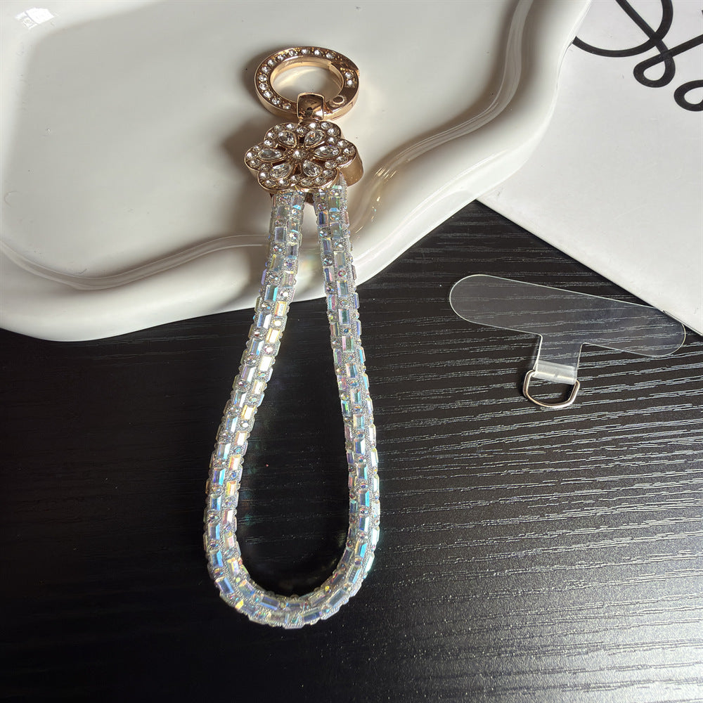 Elegant Crystal-Accented Keychain Holder Bowlift