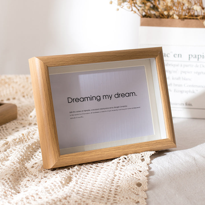 Decorative Wooden Picture Display Frame