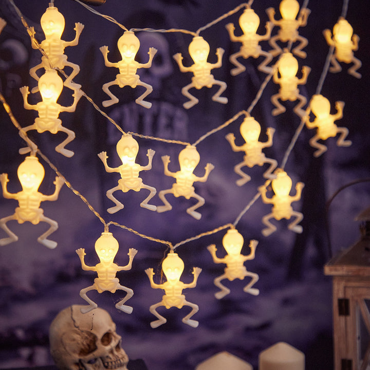 Playful LED Spooky String Lights Bowlift