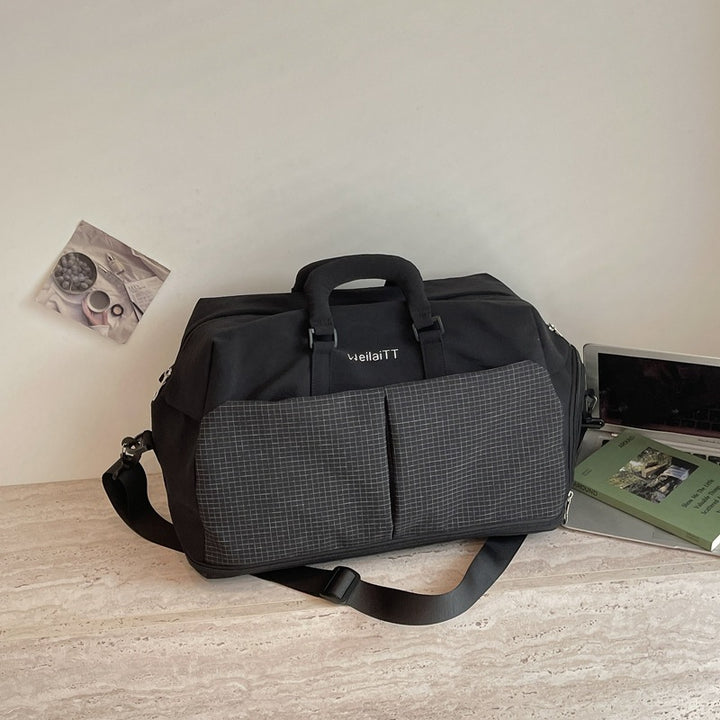 Multi-Compartment Travel Duffle Bag Bowlift