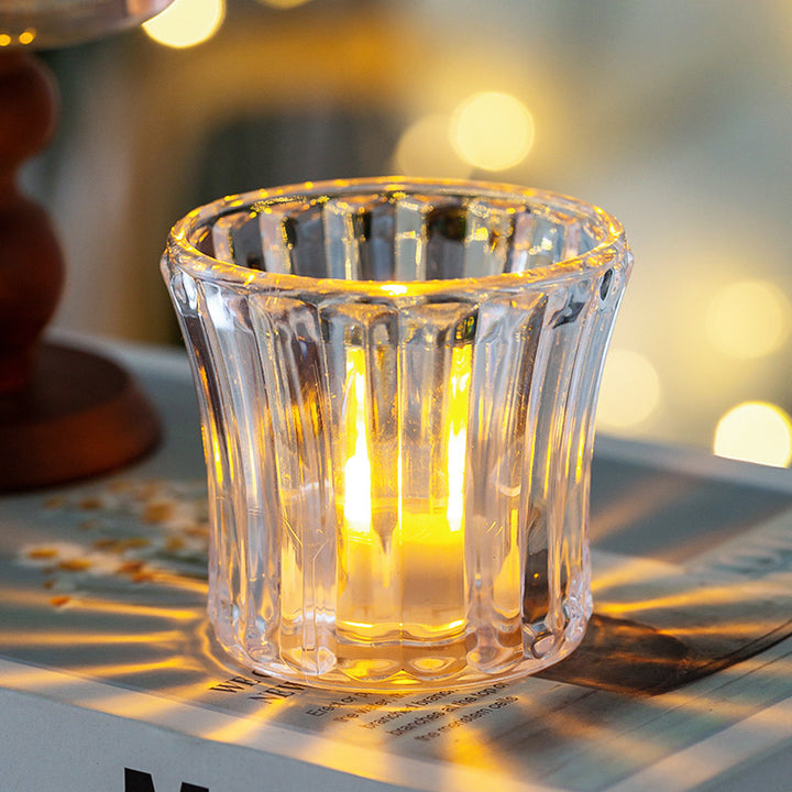 Decorative Glass Candle Holder