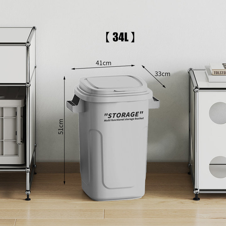 Multi-Purpose Storage Bucket with Lid Bowlift