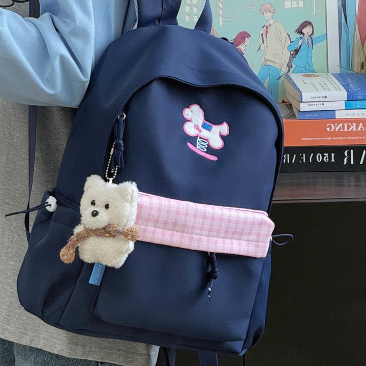 Playful Animal-Themed School Backpack Bowlift