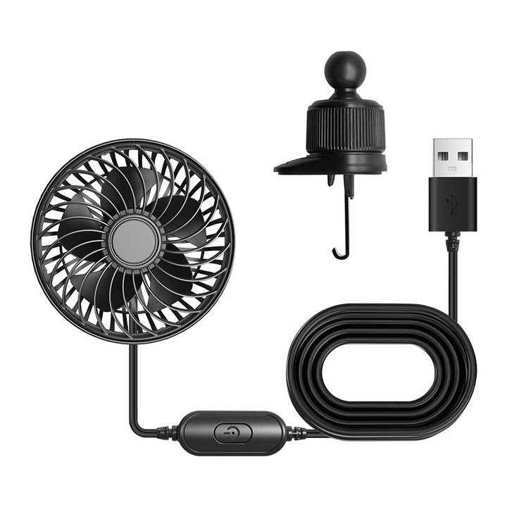 Adjustable Car Air Circulation Fan Bowlift
