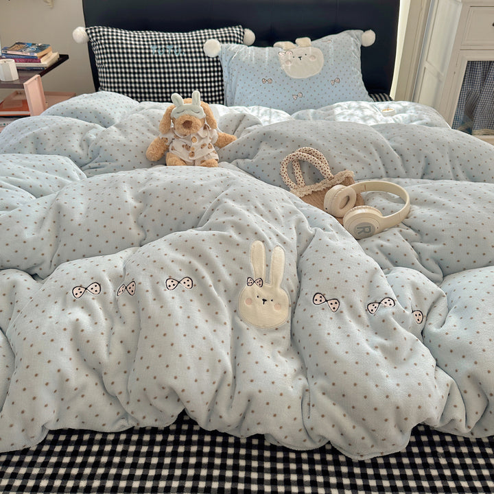 Adorable Bunny-Themed Comforter Set