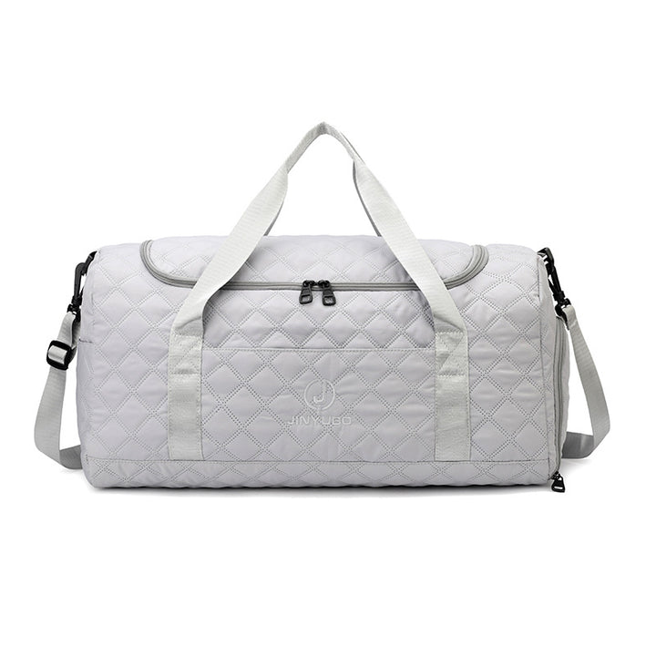 Quilted Multi-Pocket Sports Duffle Bag Bowlift