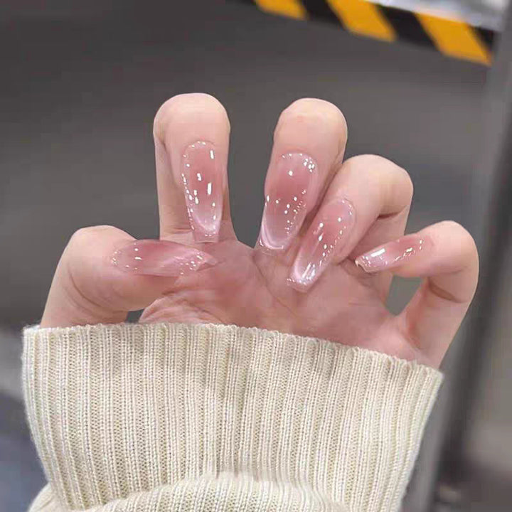 Decorative Butterfly-Embellished Press-On Nail Set