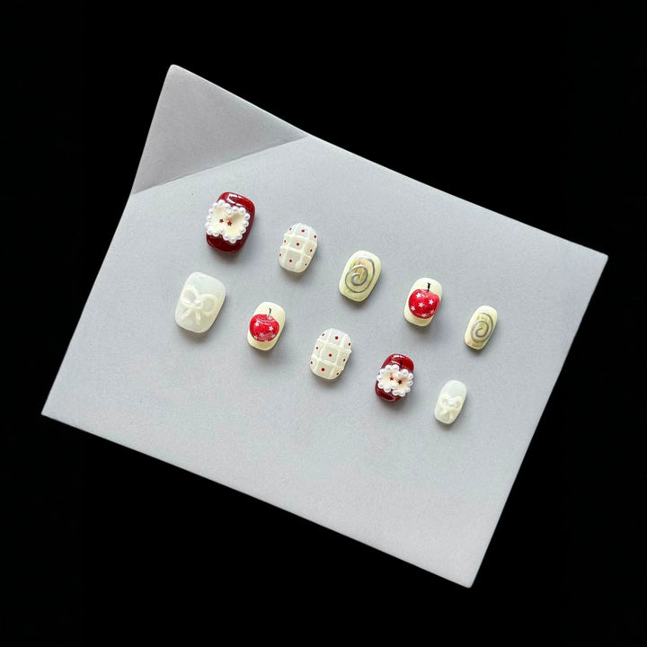 Artistic Seasonal Press-On Nail Collection