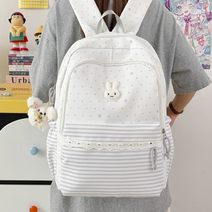 Playful Bunny-Ear Casual Backpack Bowlift