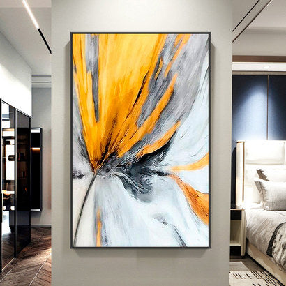 Abstract Textured Wall Art for Interiors
