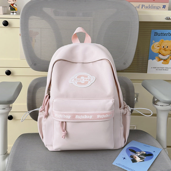 Mini Backpack with Cute Plush Charm Bowlift