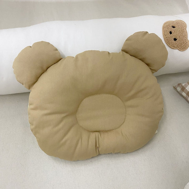Infant Ergonomic Head-Shaping Cushion Pillow with Bear Ears