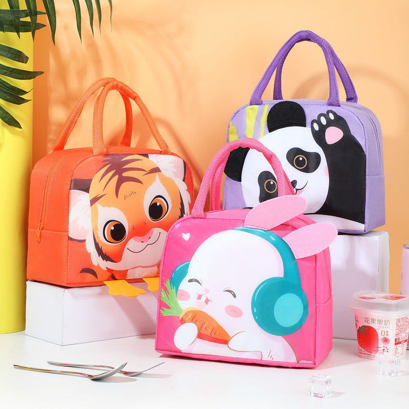Cute Bunny Insulated Lunch Bag