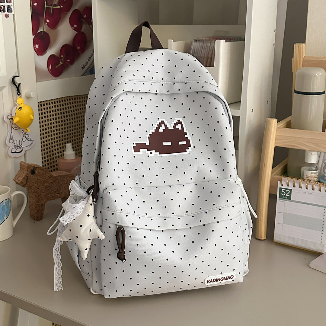 Fun Graphic Print Backpack Bowlift