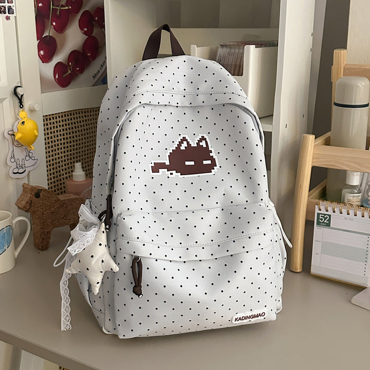 Fun Graphic Print Backpack Bowlift