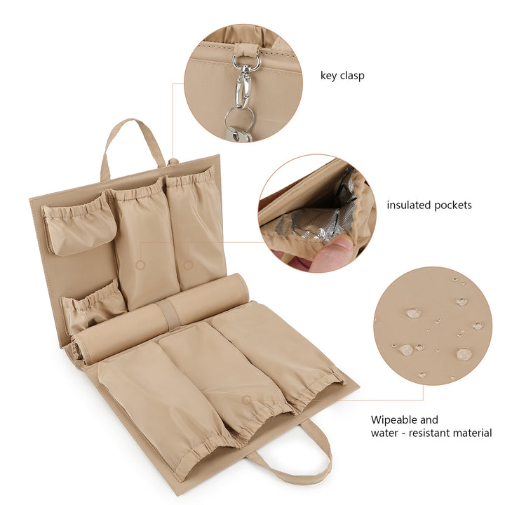Practical shopping bag with multiple pockets Bowlift