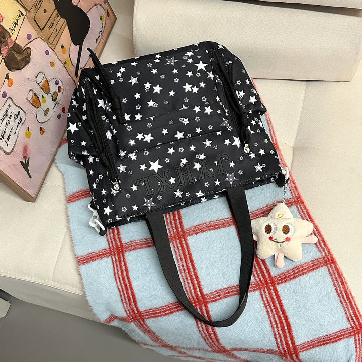 Stylish Star-Printed Backpack Bowlift 1791205378