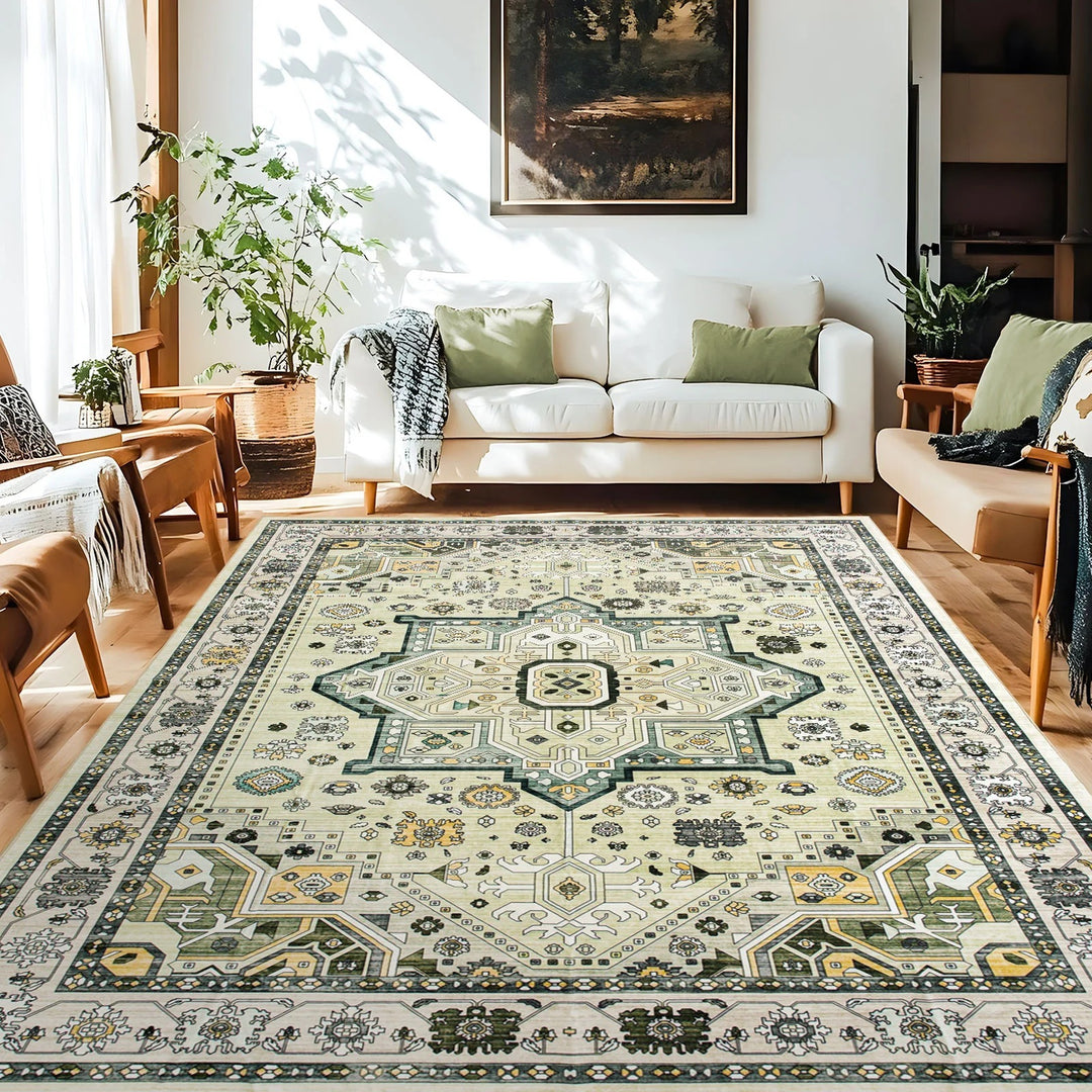 Vintage-Inspired Area Rug Bowlift