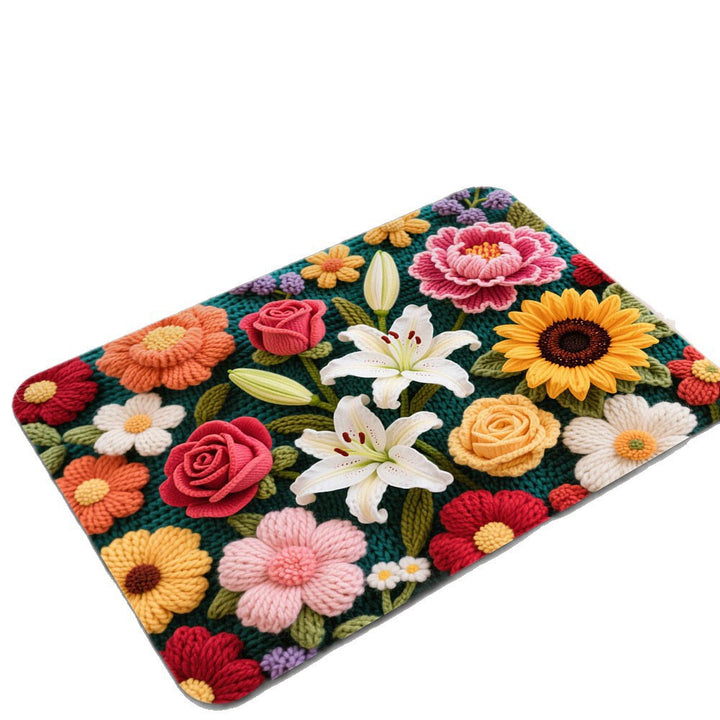 Decorative Floral Area Rug Bowlift