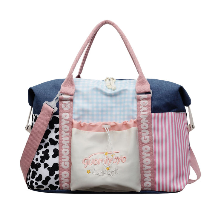 Stylish Multi-Colored Travel Duffel Bag Bowlift