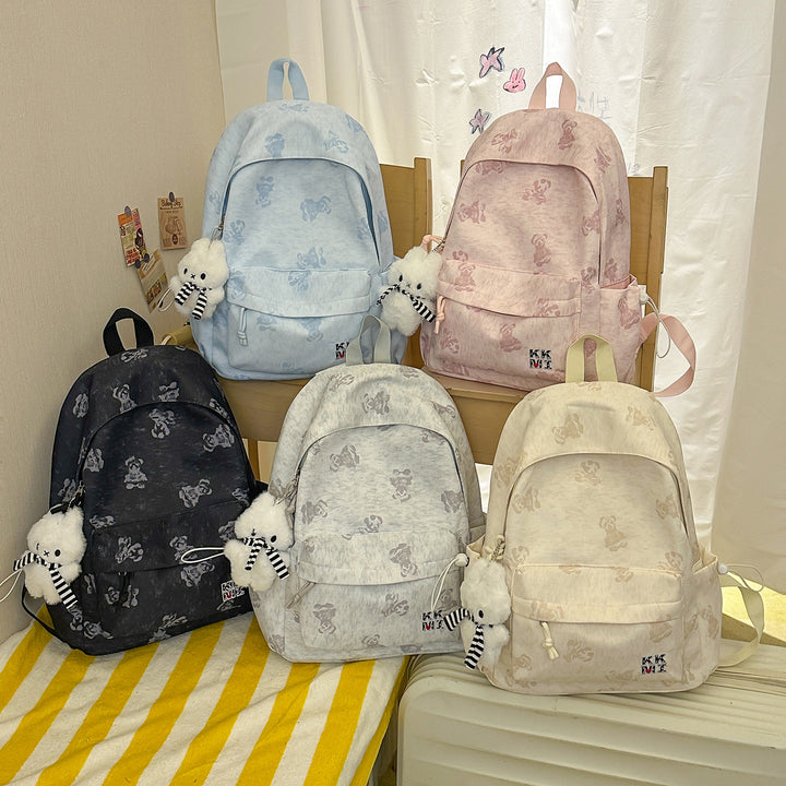 Cute Cartoon-Themed Backpack Bowlift