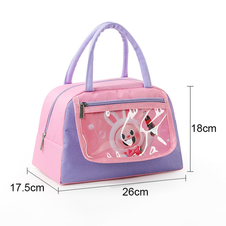 Multifunctional Cooler Bag with Transparent Viewing Window Bowlift