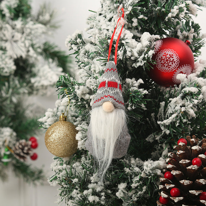 Cute Christmas tree decoration in gnome design Bowlift