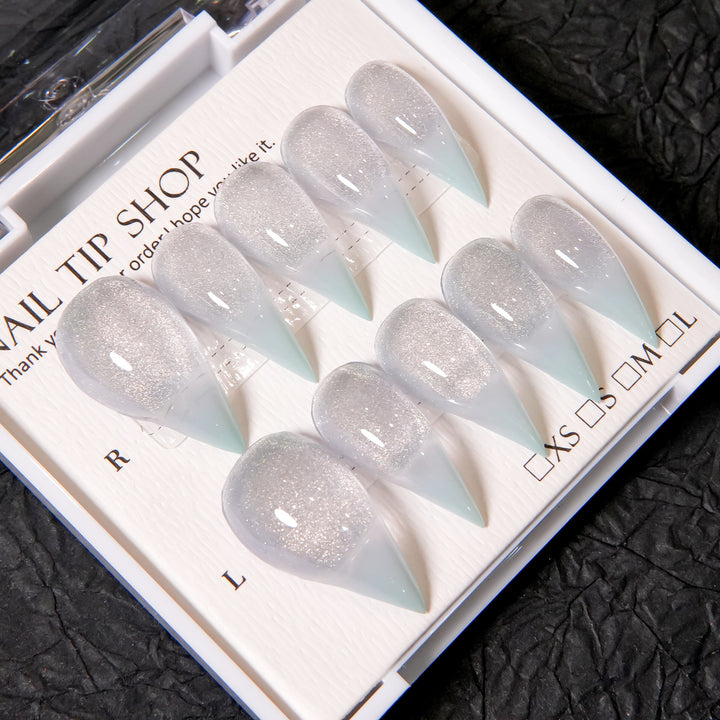 Glittering Stiletto Press-On Nail Set