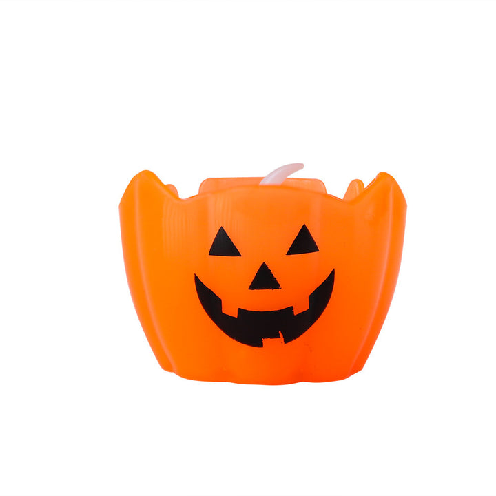 Halloween Pumpkin Candle Holder Bowlift