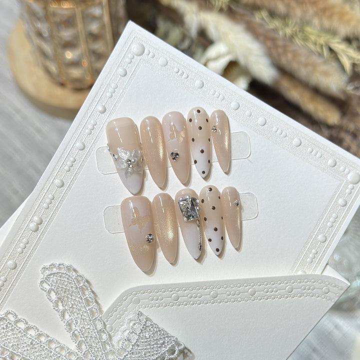 Elegant Long Stiletto Press-On Nail Set