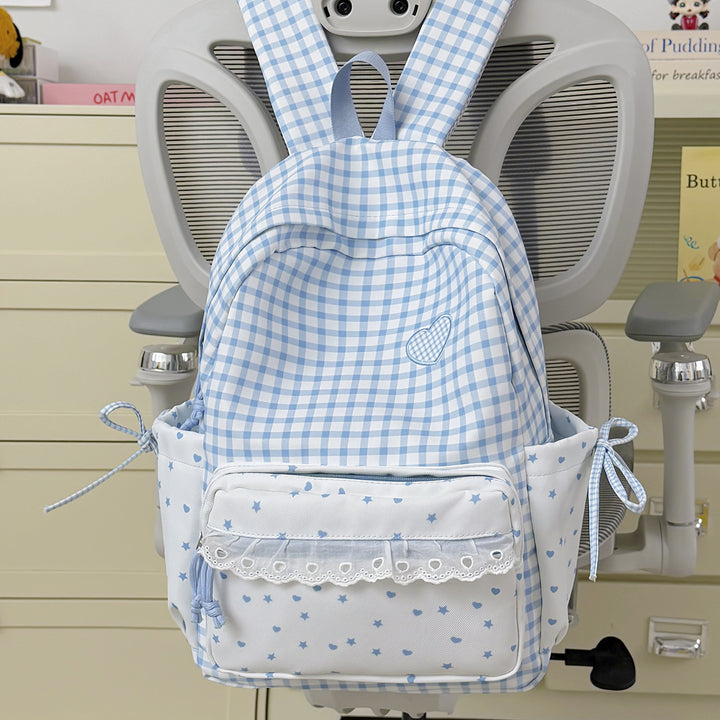 Playful Bunny Ears School Backpack Bowlift
