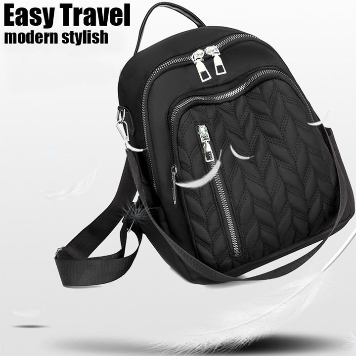Women's Quilted Backpack Purse Bowlift