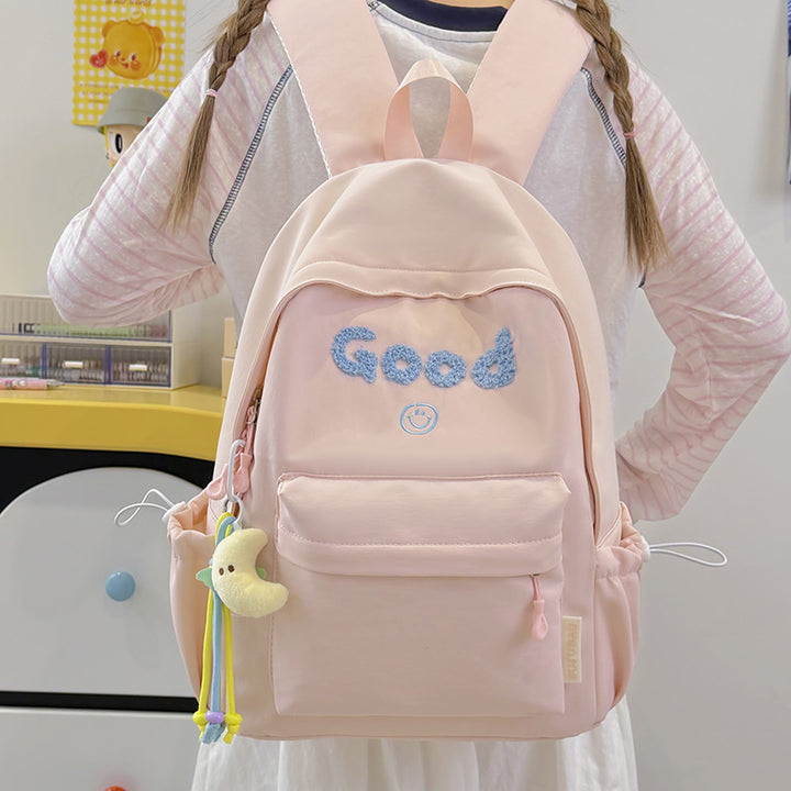 Cute Graphic Print Backpack Bowlift