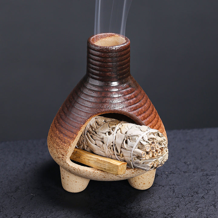 Artistic Ceramic Incense Holder