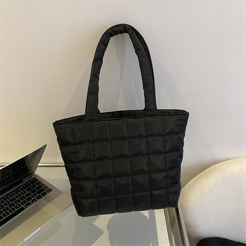 Quilted Padded Tote Bag