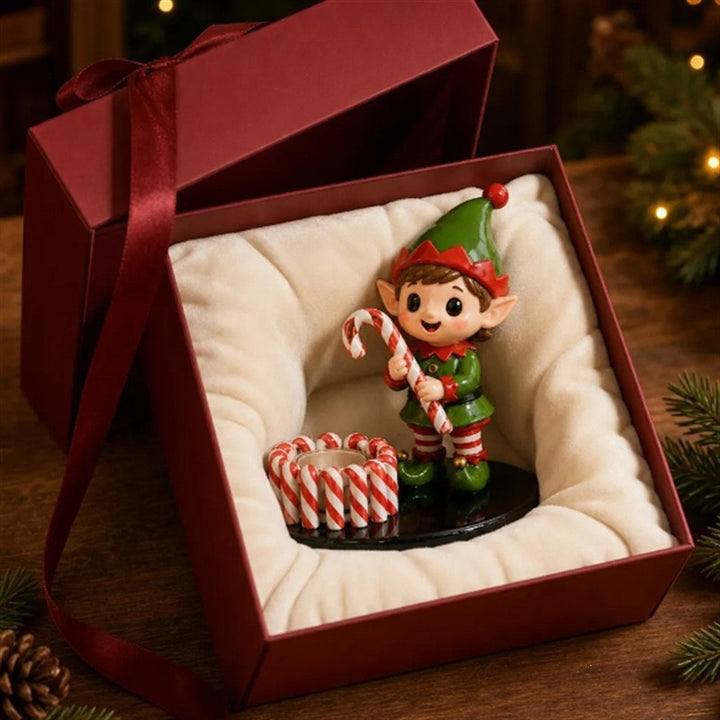 Decorative Christmas Santa Figurine Bowlift