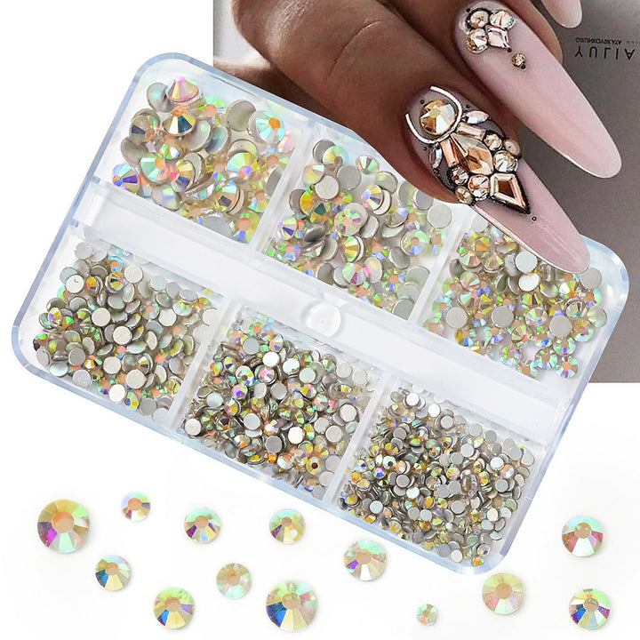 Nail Art Decoration Rhinestones Set