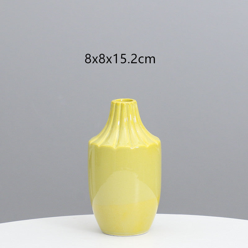 Modern Ceramic Decorative Vase Bowlift